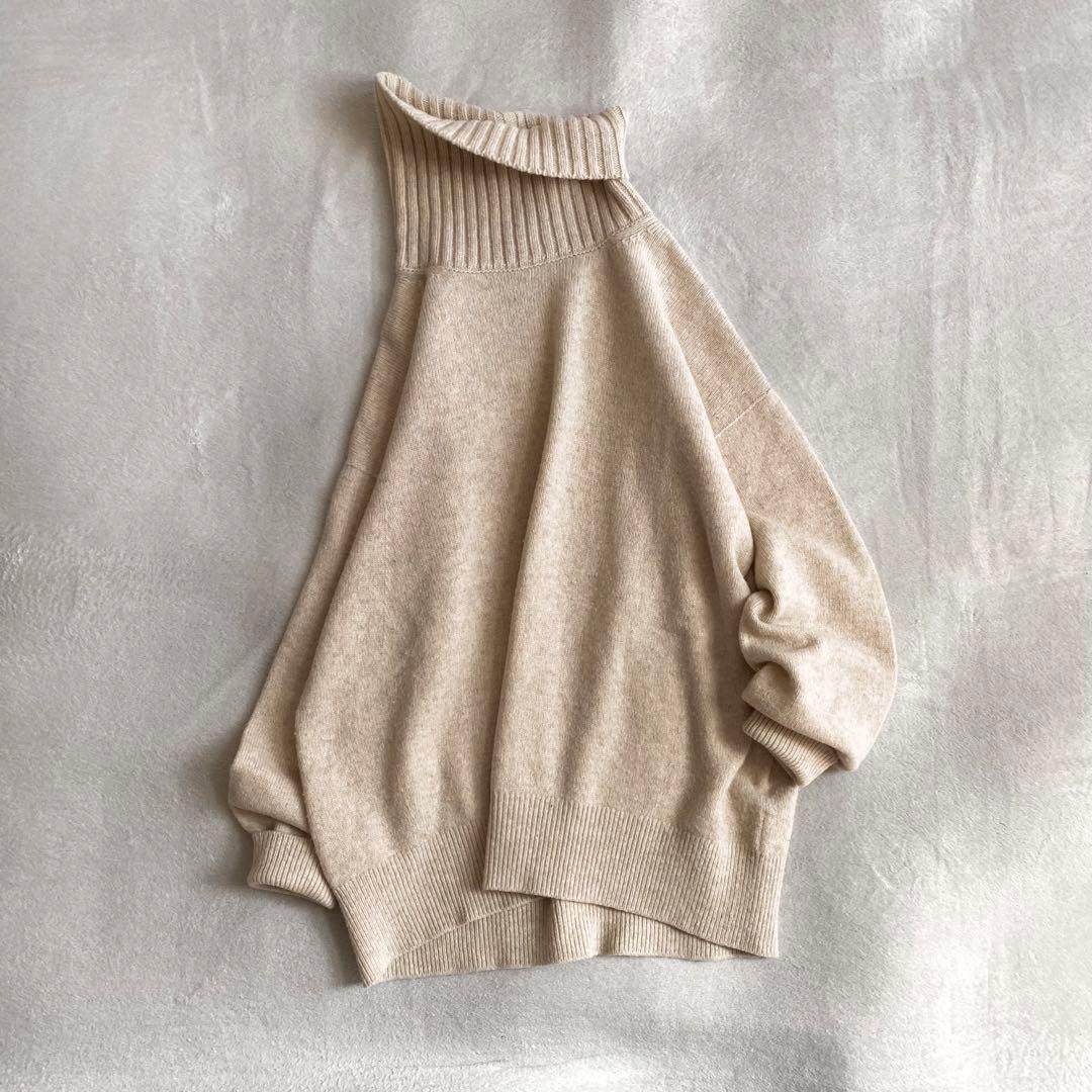 美品✨】Spick&Span カシミヤウールタートルニットプルオーバー 日本製