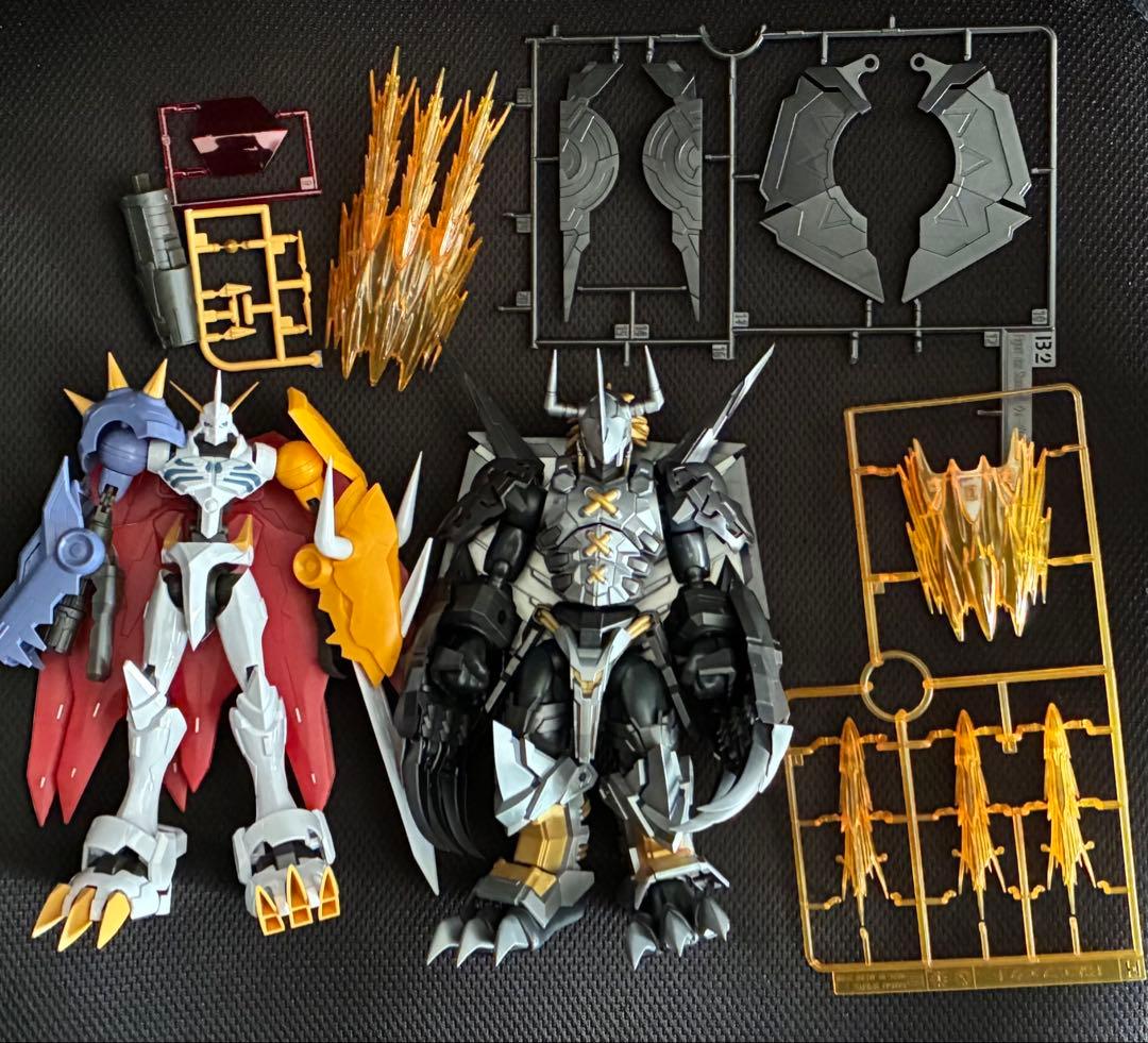 フィギュアライズ　アンプリファイド　オメガモン　ブラックウォーグレイモン　セット Amazon.co.jp: フィギュアライズスタンダード アンプリファイド