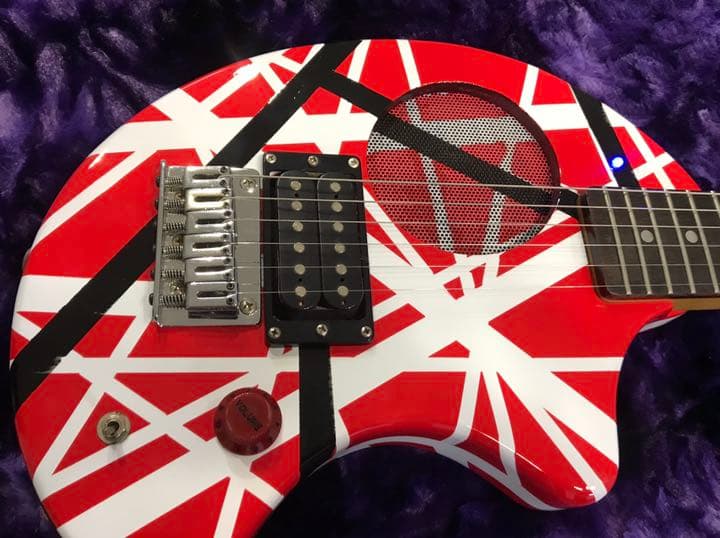 FERNANDES ZO-3 アンプ内蔵 ヴァンヘイレン 青目 フランケン - メルカリ