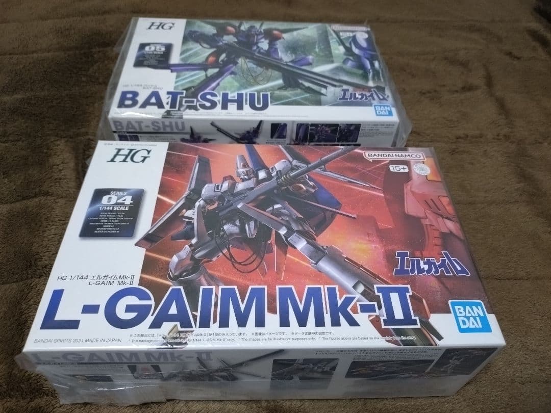 HG 1/144 エルガイムMk-ll &バッシュセット