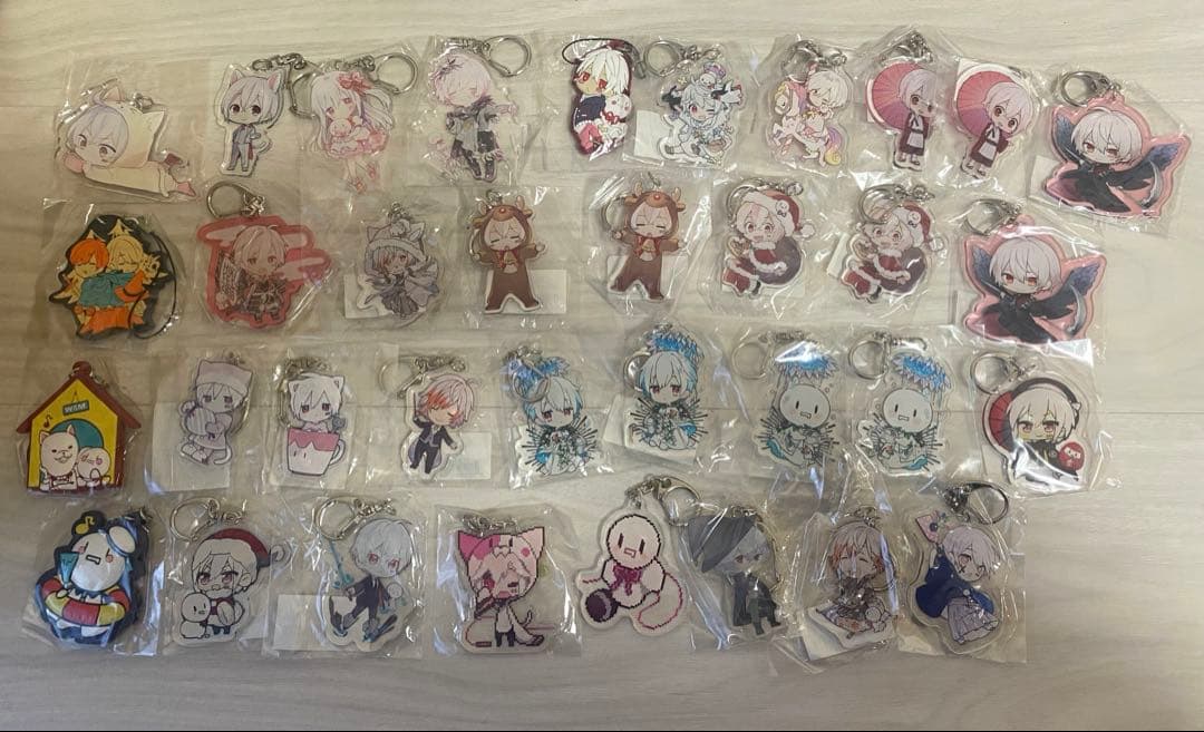 まふまふ　アクキー　　ラバスト　キーホルダー