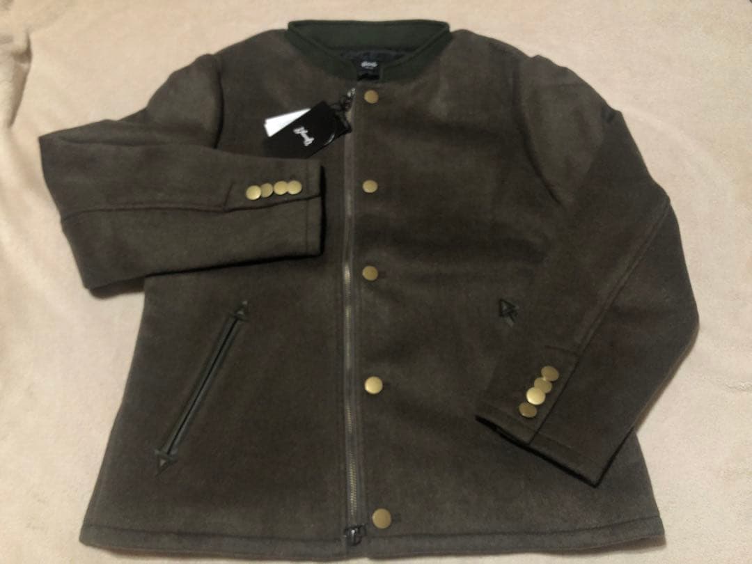 【定価44,000円】新作新品 glamb メルトンナポレオンブルゾン M