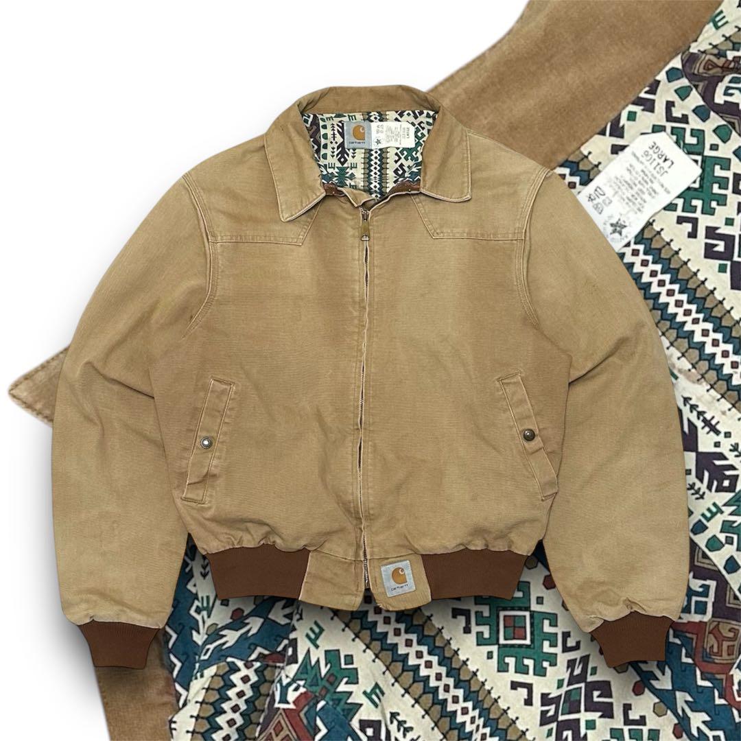 90s Carhartt サンタフェジャケット JS1106 ネイティブ柄 L - メルカリ