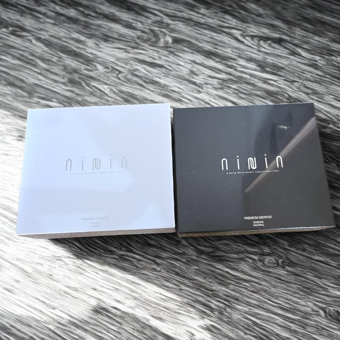 【新品未開封】ni-Nin ニーニン 朝用・夜用美容液セット 各30本入 日本製