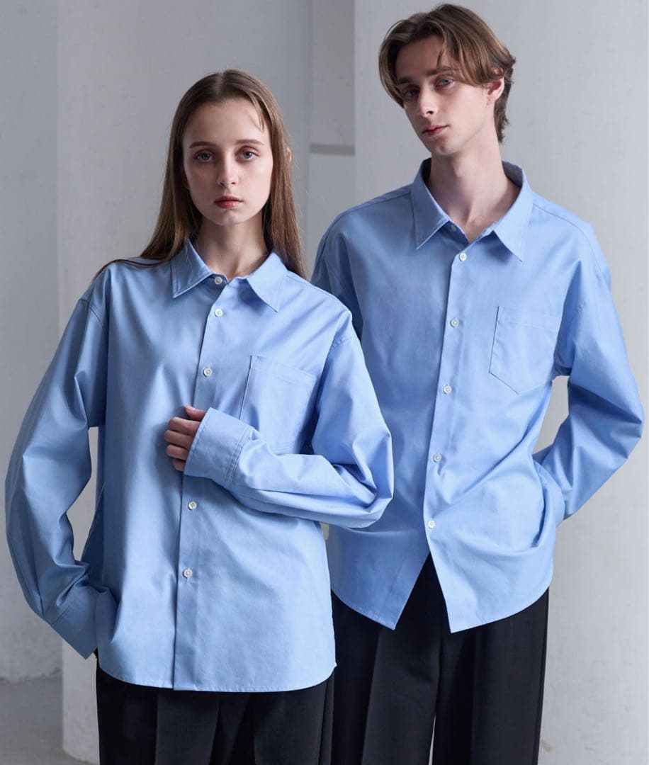 【CLEL】ロイヤルオックスフォード レギュラーカラーシャツ S CLEL（クレイル） シャツ 「CLEL」Royal Oxford Regular Collar Shirt