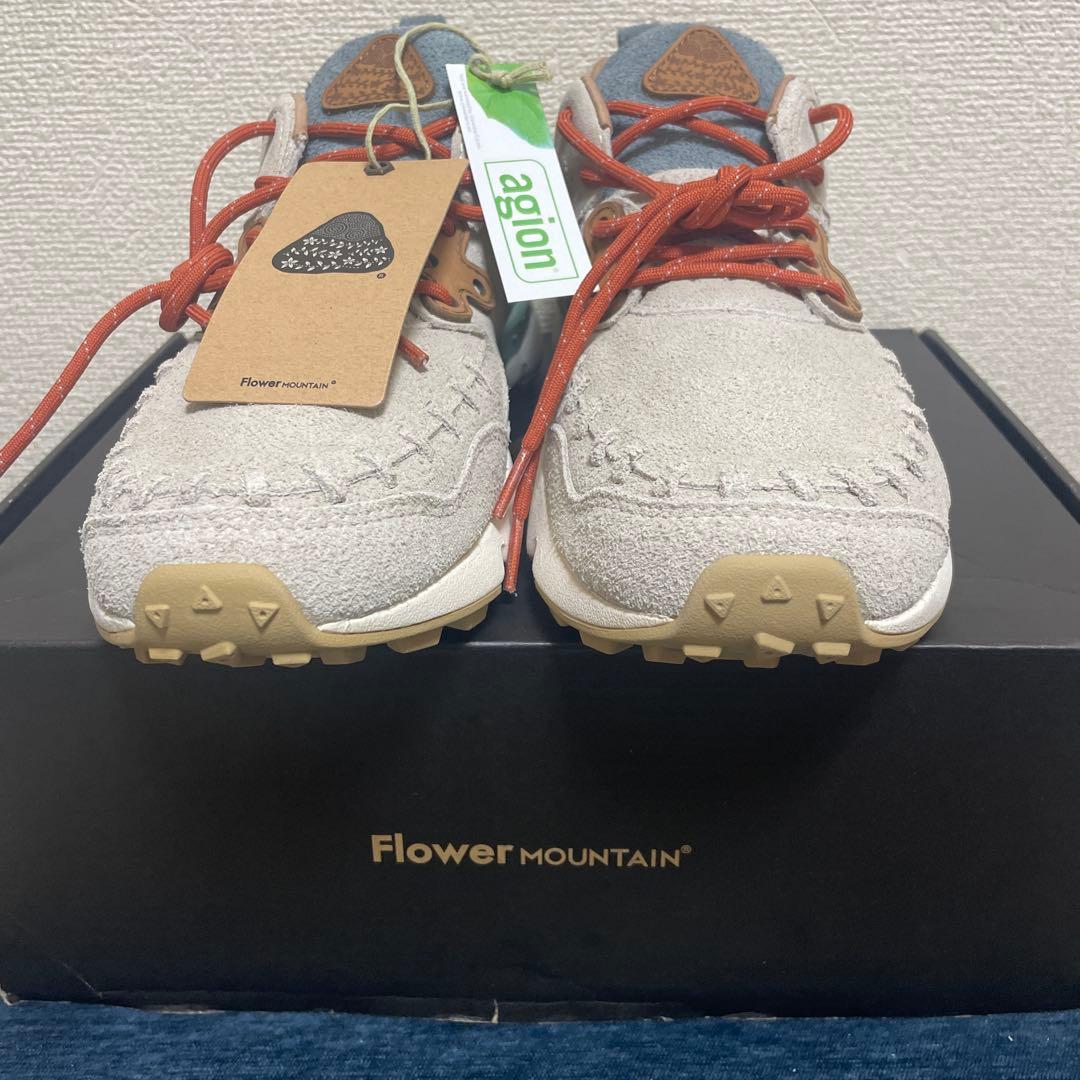 フラワーマウンテン　スウェードスニーカー
