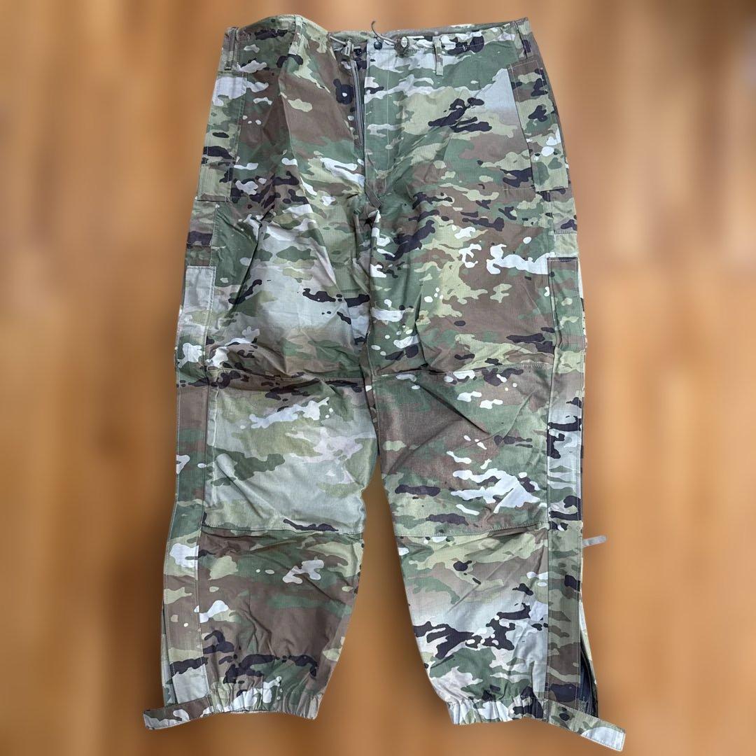 米軍現物 ゴアテックス スコーピオン マルチカム迷彩パンツ 米軍実物 FREE EWOL ゴアテックス パンツ S-R 防水 OCP/スコーピオン