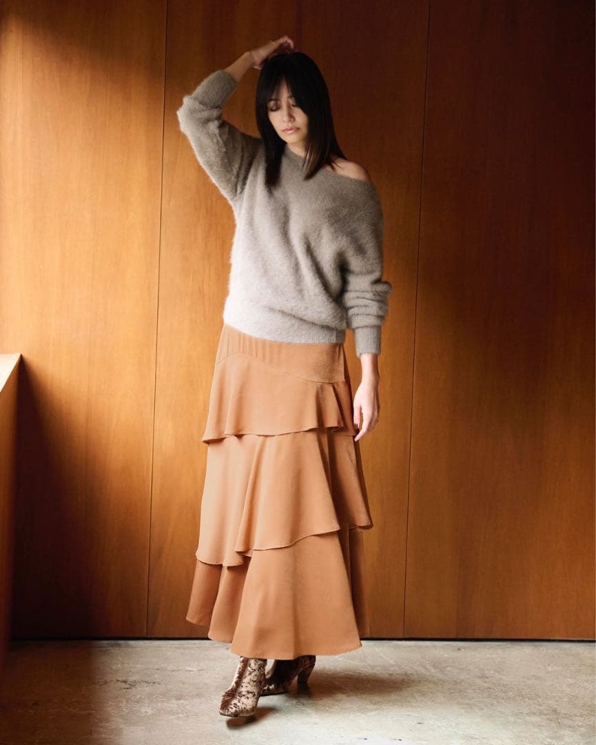 専用)CADUNE フォックスカシミヤオフショルニット - メルカリ