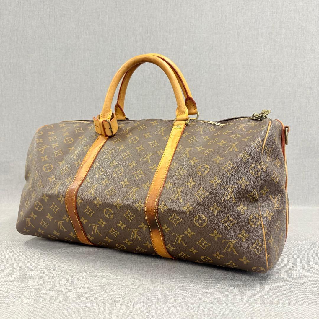 LOUISVUITTON ルイヴィトン ボストンバッグ モノグラム キーポル50 LOUIS VUITTON ルイヴィトン キーポル50 モノグラムグラフィティ