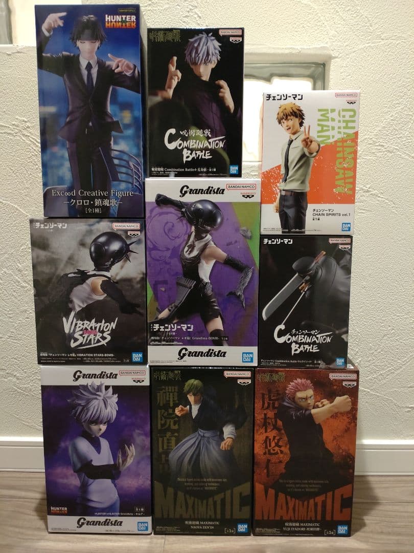 未開封フィギュア　ボムGrandista VIBRATION　サムライソード　他