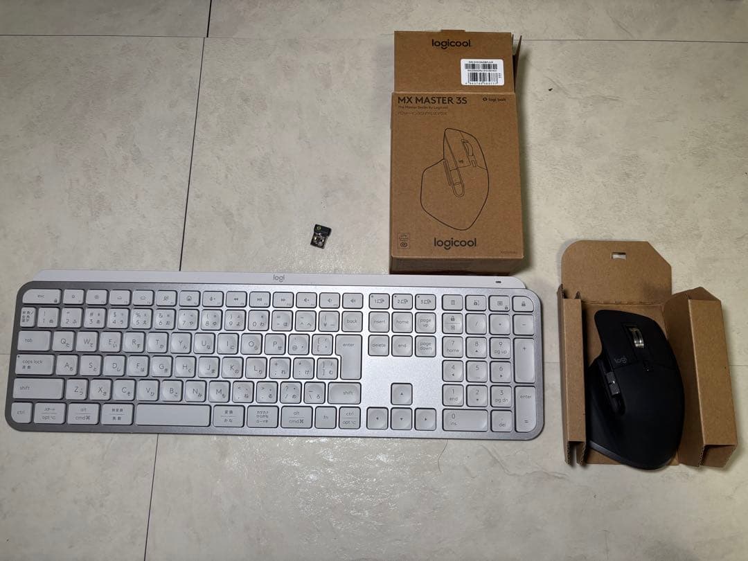 キーボード Logicool MX KEYS s & MASTER 3S