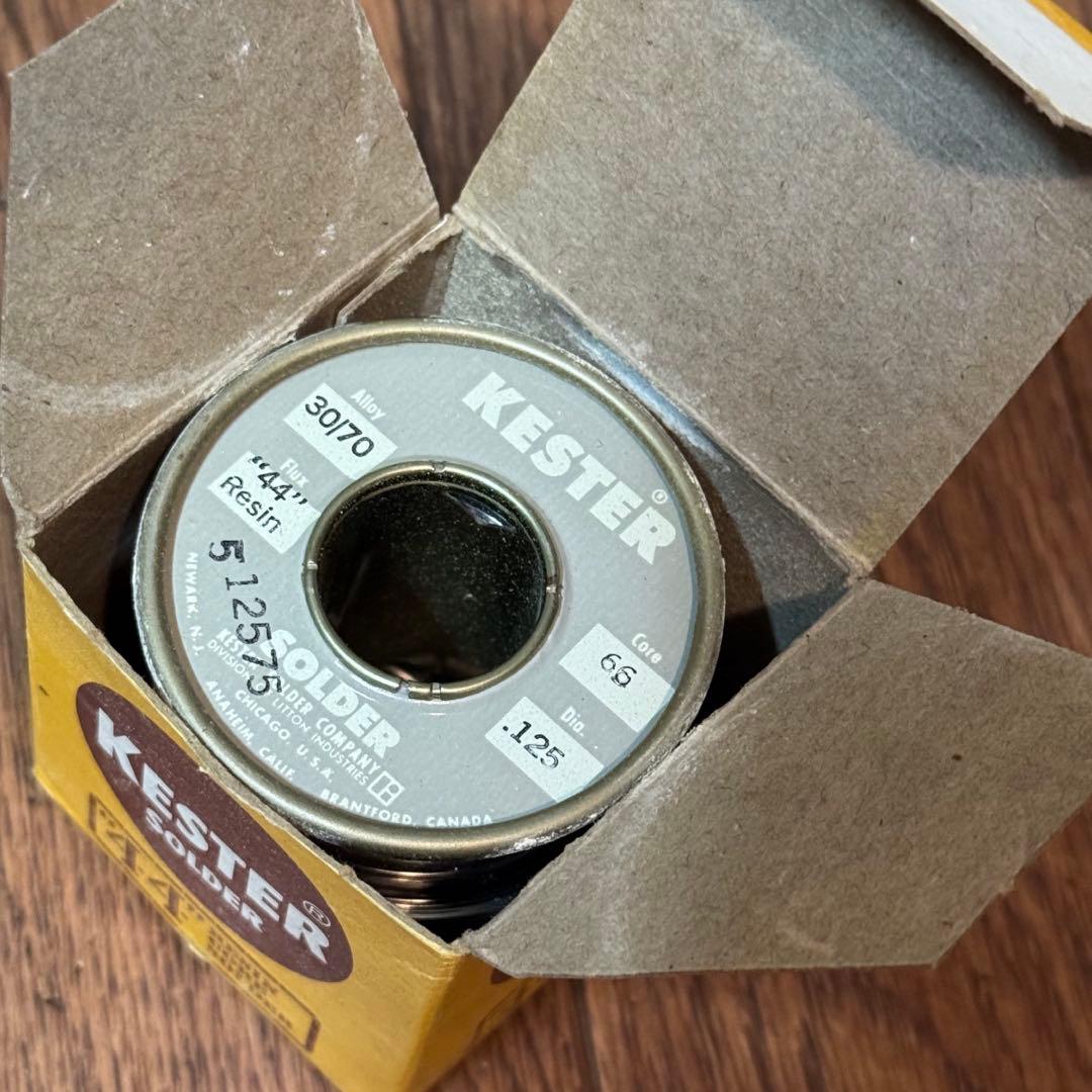 未使用デッドストック1960年代ハンダKester44インダストリアルライン1巻 2026年最新】Yahoo!オークション -kesterの中古品・新品・未使用品一覧