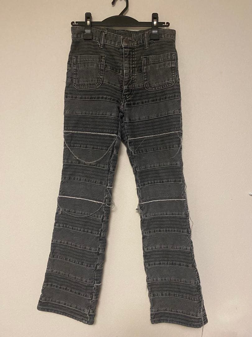 ヒステリックグラマー スクラッチデニム　ハギデニム　ウミヘビ　サイズ26