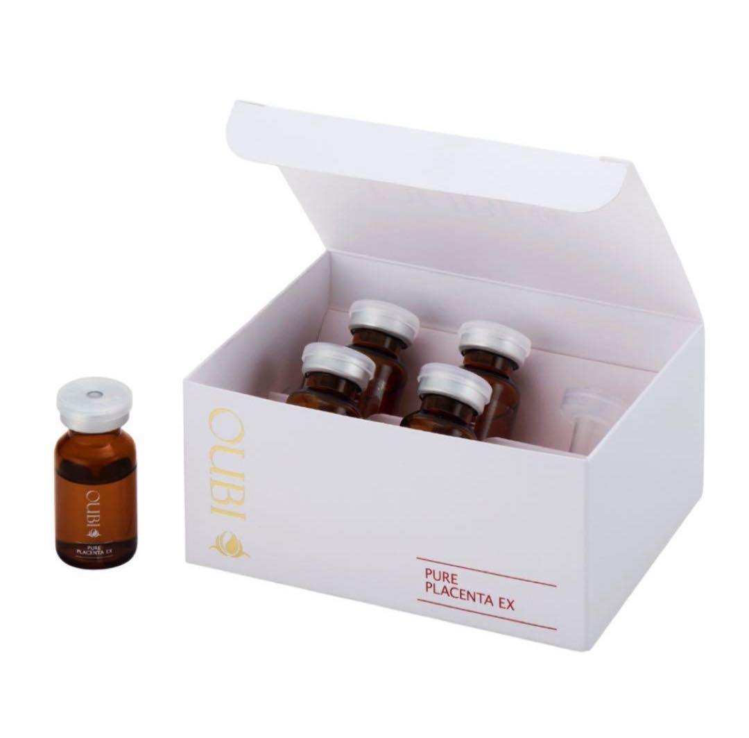 OUBI 生ピュアセンタEX 5本 プラセンタ美容液２点セット