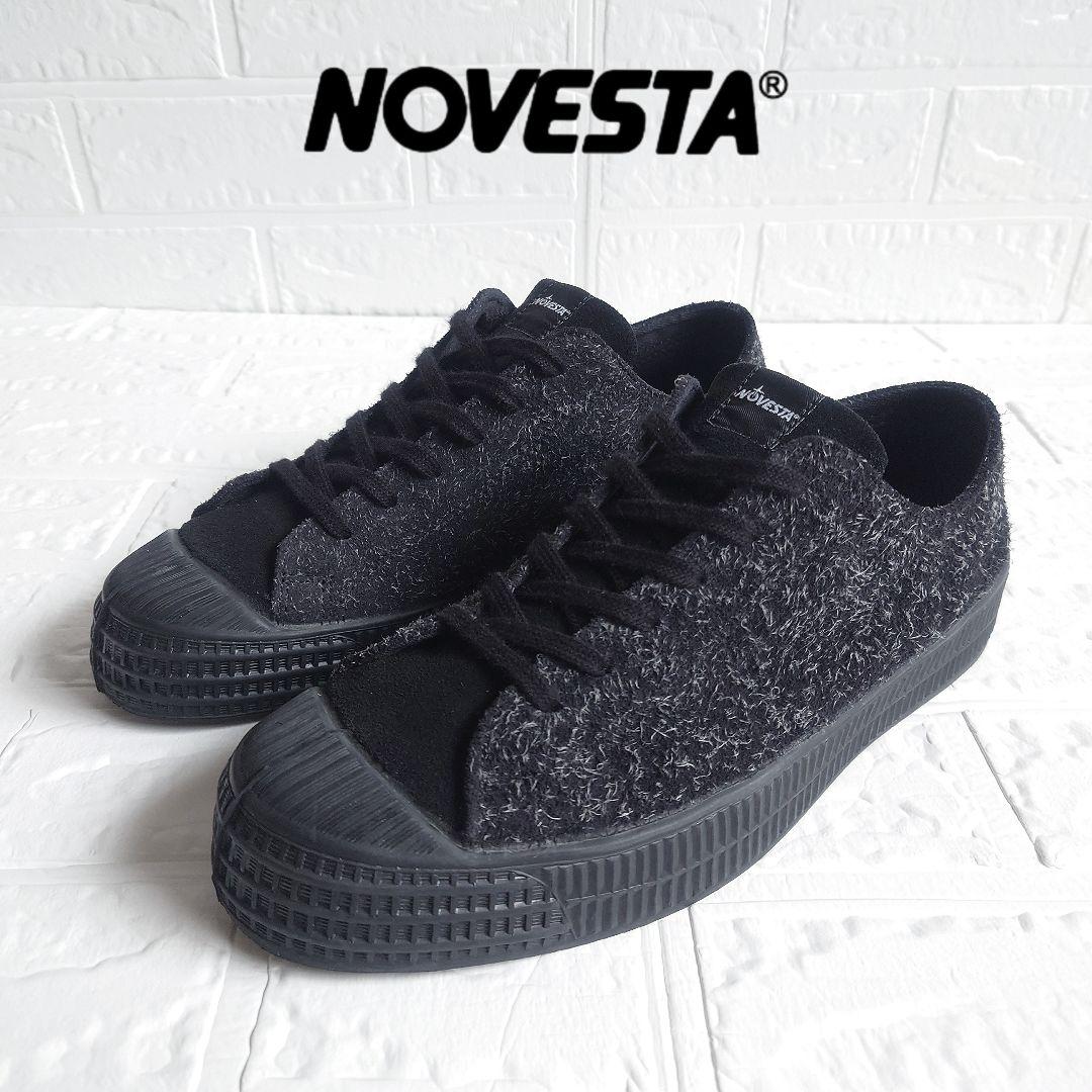 NOVESTA　ヘアリースエード カウハイド レザースニーカー　ブラック 42 NOVESTA STAR MASTER HAIRY SUEDE｜BILLY'S ENT 公式通販