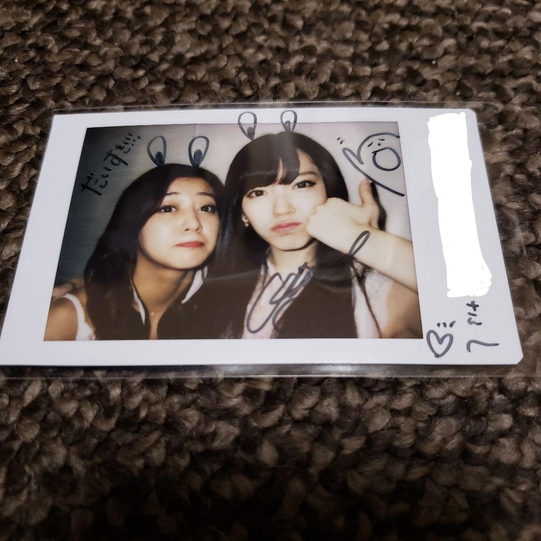 鈴木愛理 ランダムチェキ 直筆サイン入り ℃-ute Buono! 萩原舞 - メルカリ