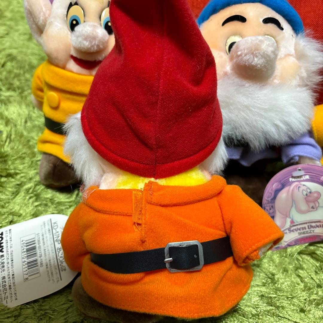 7人の小人 ぬいぐるみ タグ付き 東京ディズニーランド オフィシャル