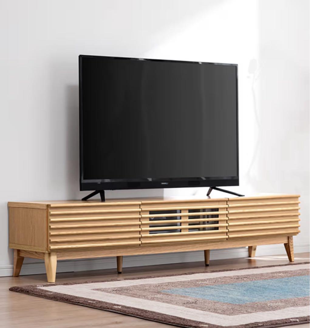 【ゴジラ様】アゼル テレビボード 180 ナチュラル