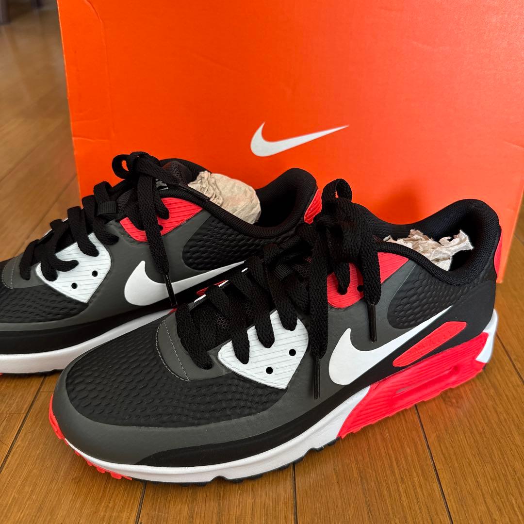 新品Nike Air Max90 ゴルフシューズ 防水