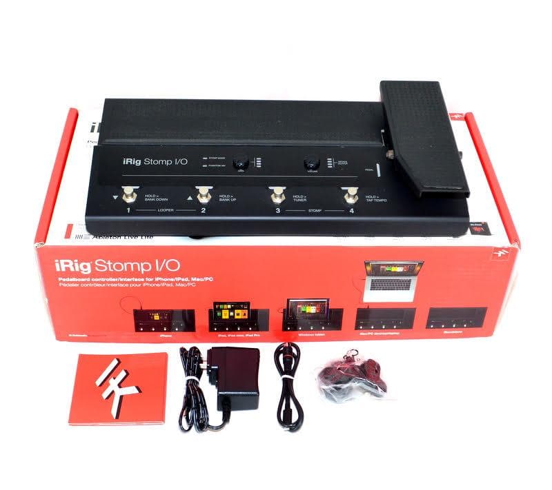 美品☆IK Multimedia iRig Stomp I/O コントローラー iRig Stomp I/O