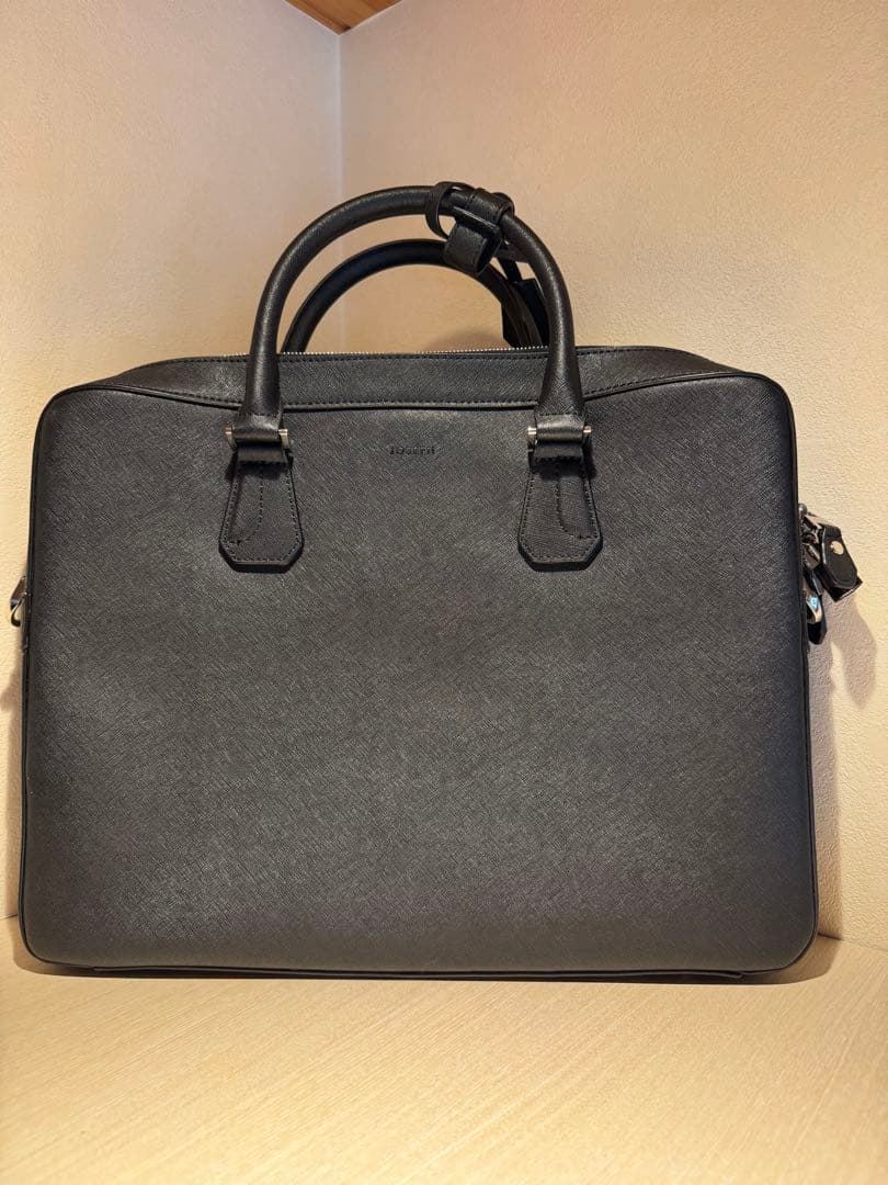 値下げ！【新品未使用】JOSEPH ビジネスバッグ 黒　A4収納可能 LIME made in japan トートバッグ ビジネスバッグ 本革 A4 収納 通勤