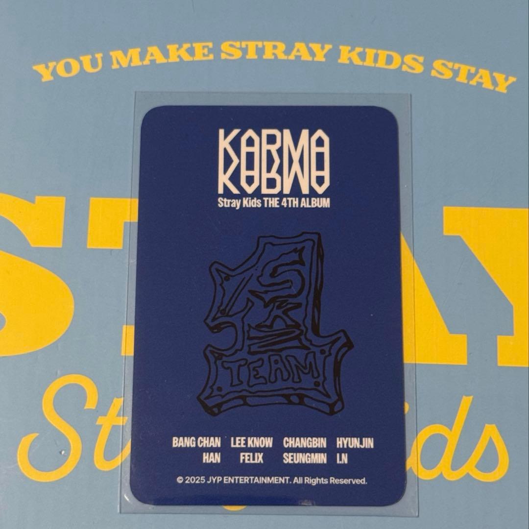 straykids アイエン KARMA ユニフォーム トレカ - メルカリ