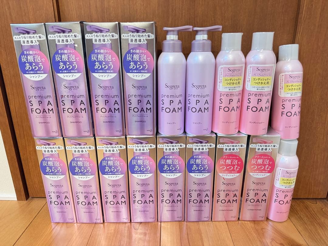 セグレタ（Segreta）premium SPA FOAM 18本セット