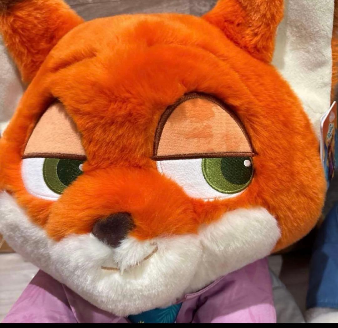 ズートピア2 ニック ぬいぐるみ コストコ ブランケット付き - メルカリ