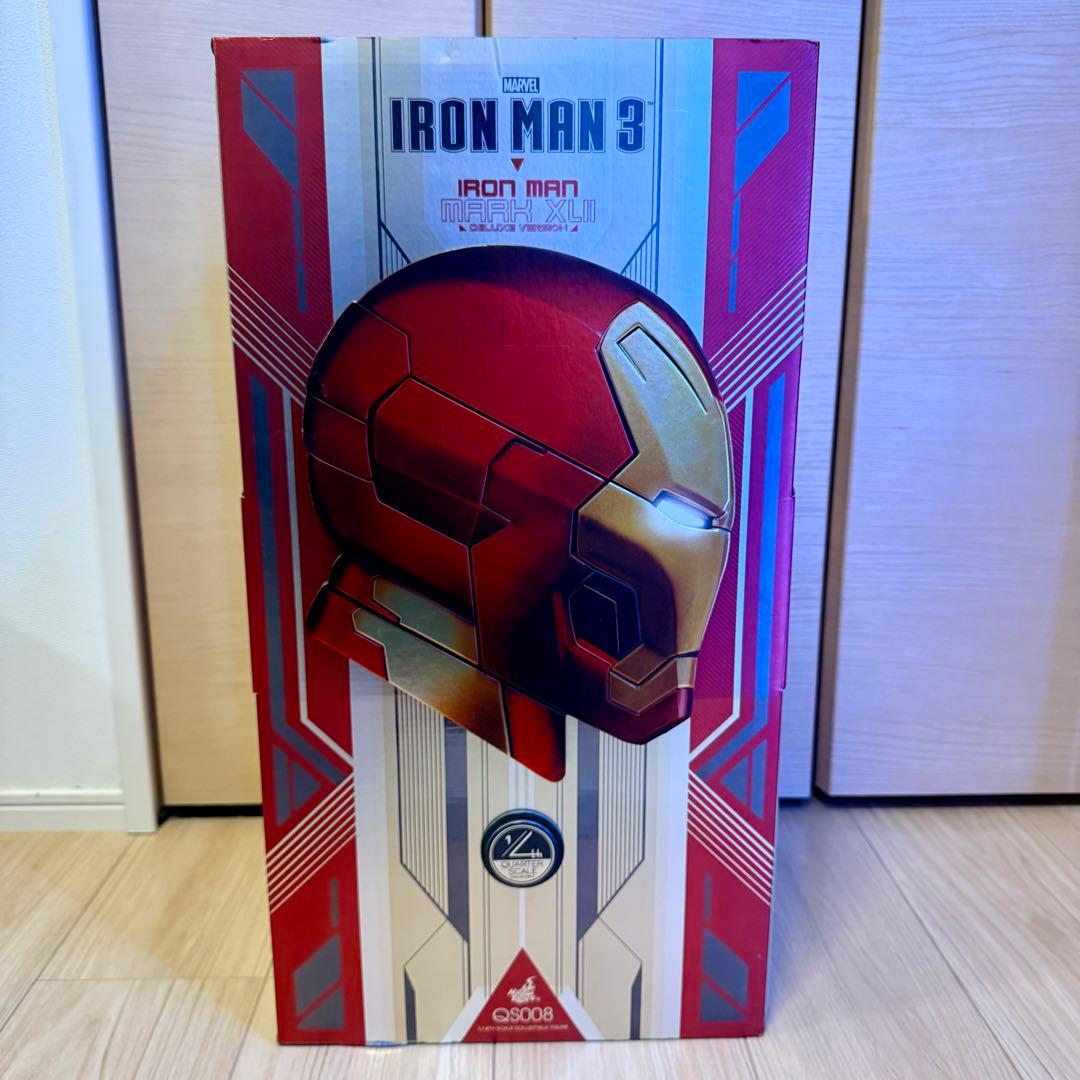 ホットトイズ　クオータースケール　アイアンマン　マーク42 ボーナスアクセサリー