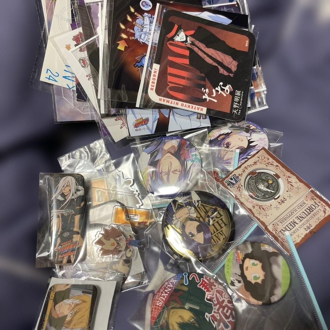 公*o様 【リボーン】缶バッジ・アクリル系・紙類まとめて売り 公*o様 公*o様 【リボーン】缶バッジ・アクリル系・紙類まとめ