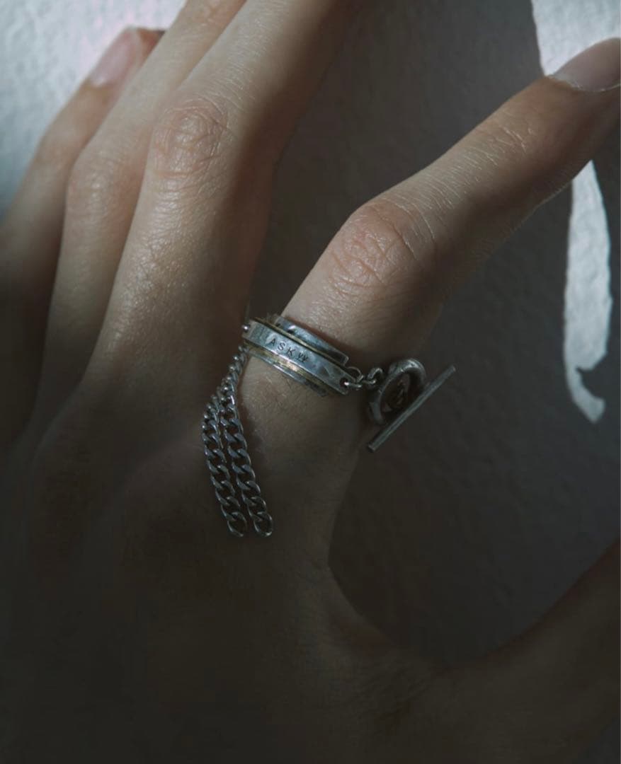 最終値下げ　ASKYY TAG RING