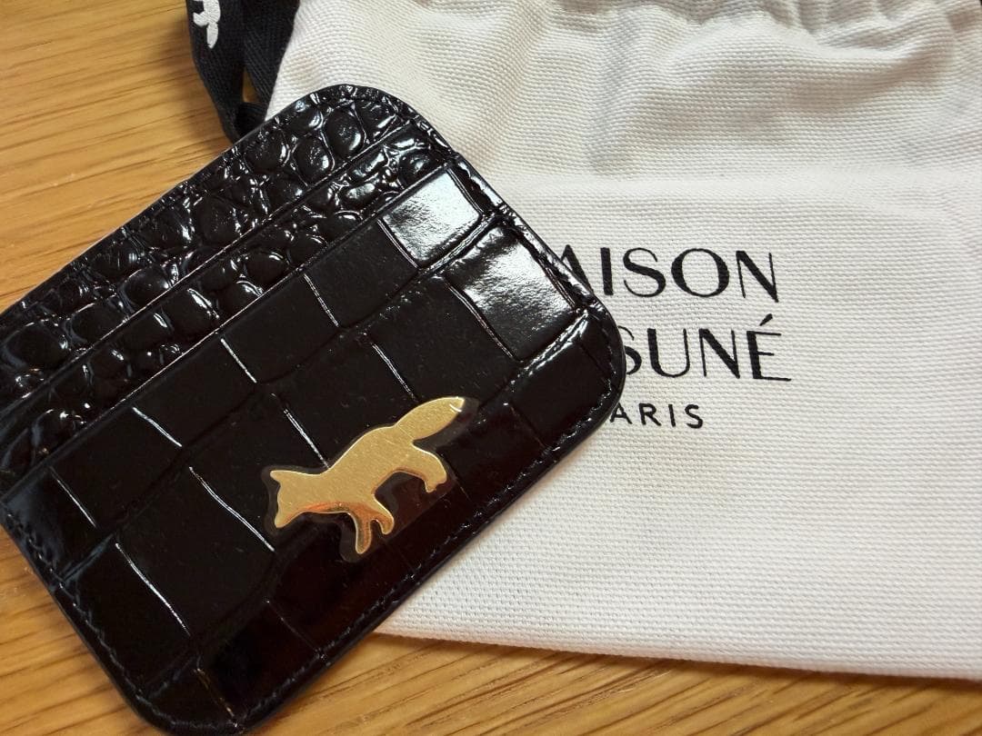 【メゾン キツネ】 Maison Kitsuné カードホルダー カードケース