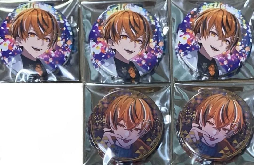 クロノヴァ うるみや 缶バッジ Fever Night 残夢散 - メルカリ