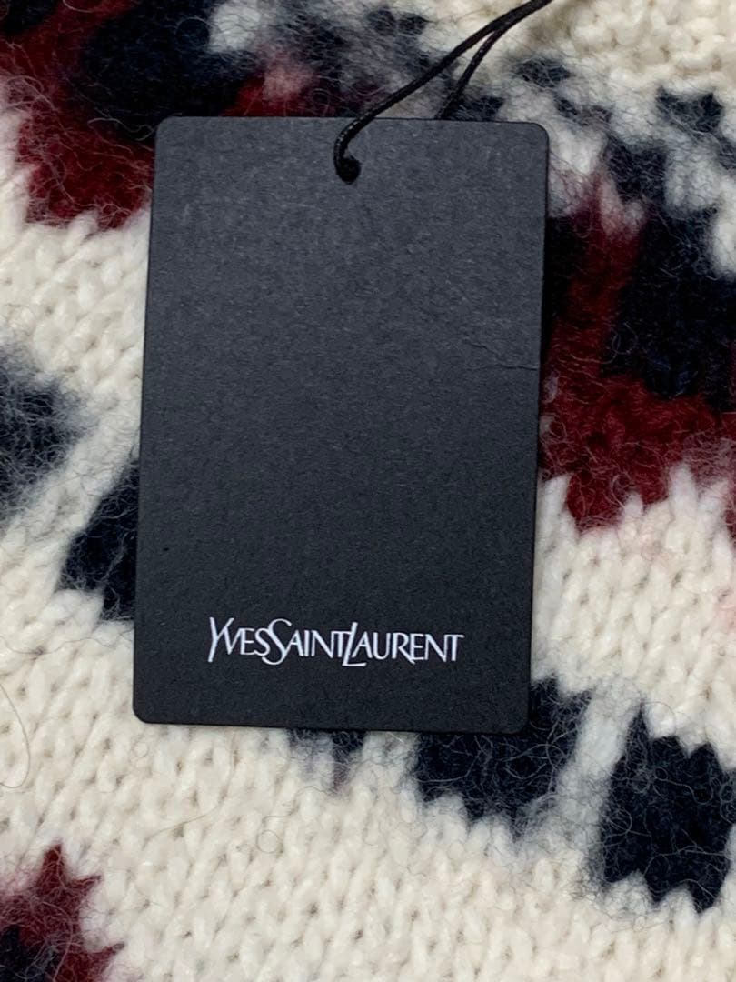 サンローラン ノルディック柄 ニット セーター 木村拓哉 キムタク