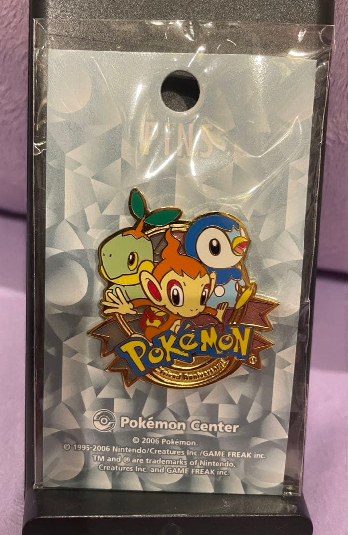 ポケモンセンター ダイヤモンド＆パール 記念 ピンズ 新品未使用品