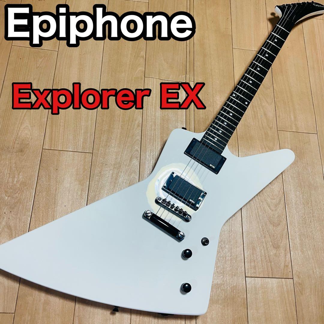 epiphone 1984 Explorer EX ホワイト エクスプローラー - メルカリ