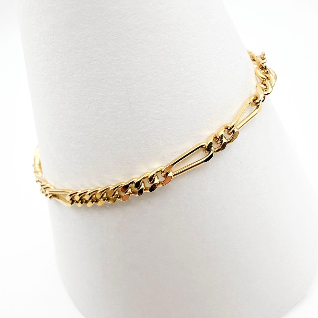 3062-2 極美品✨ Dior ブレスレット CD ロゴ ゴールド 希少 刻印