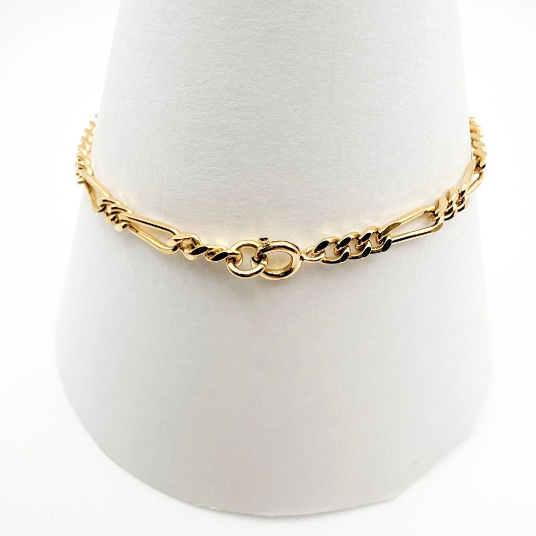 3062-2 極美品✨ Dior ブレスレット CD ロゴ ゴールド 希少 刻印