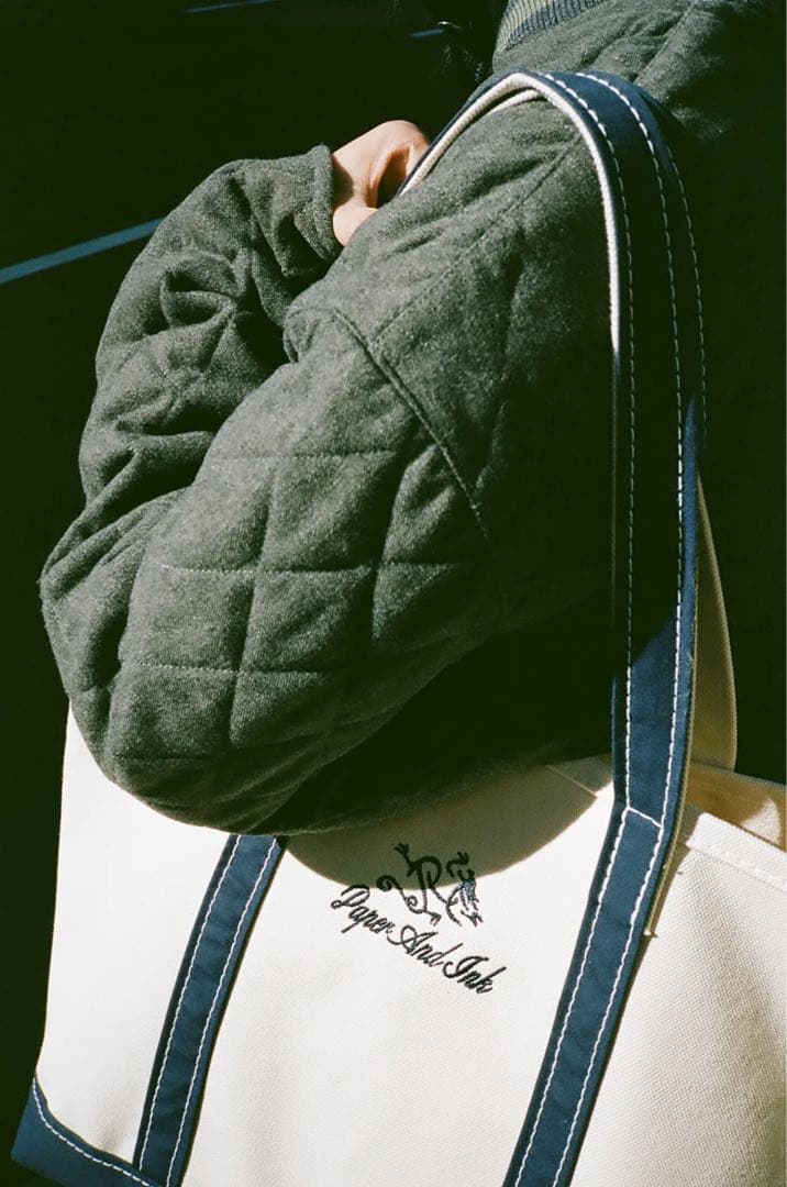 バッグ Paper & Ink Cotton Club Dragon Logo Tote