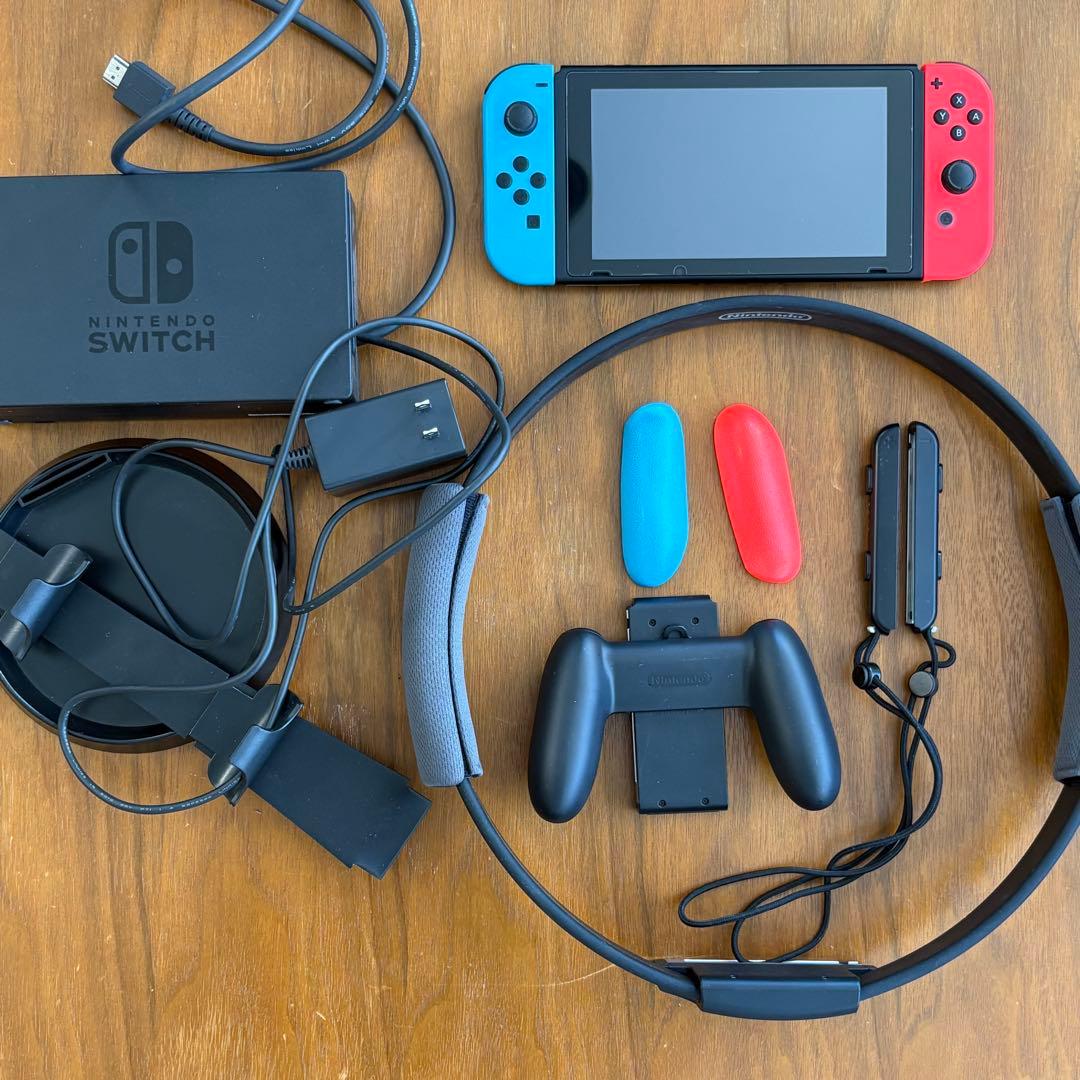 Nintendo Switch＋リングコン(リングフィットアドベンチャー)セット