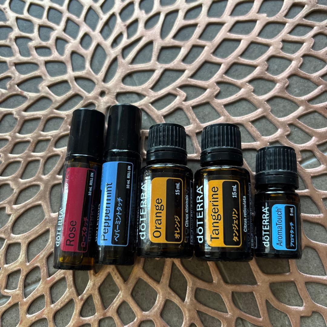 doTERRA エッセンシャルオイル5本セット