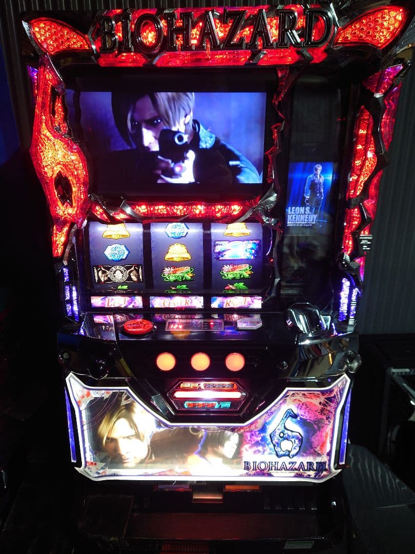 パチスロ　実機　バイオハザード Amazon | 【山佐】バイオハザード 【中古パチスロ実機／フルセット