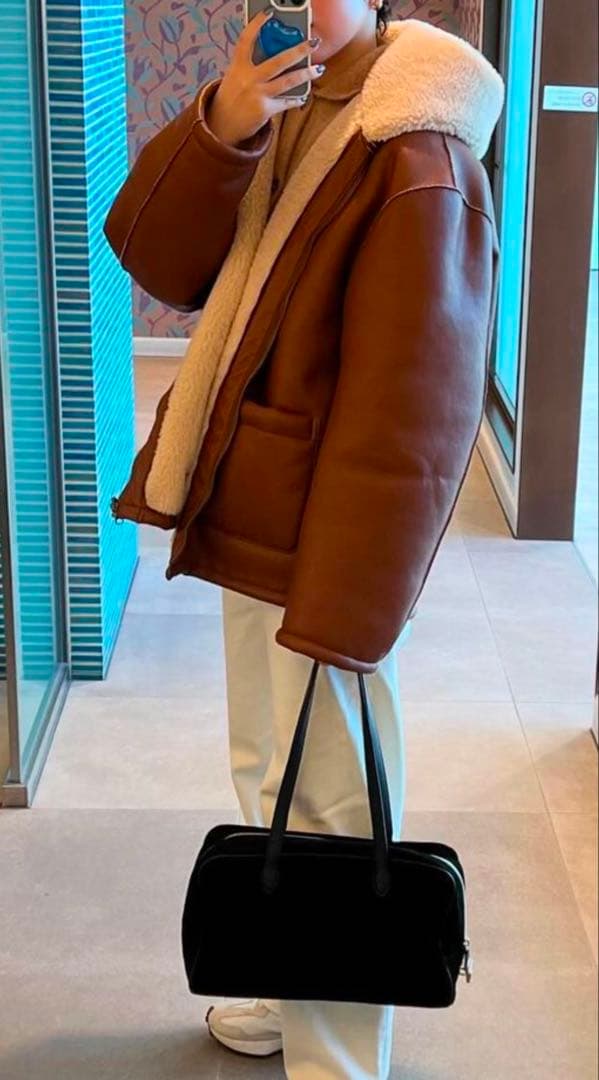 未使用品NKNIT Vegan Mouton Hooded Zip Jacket - メルカリ