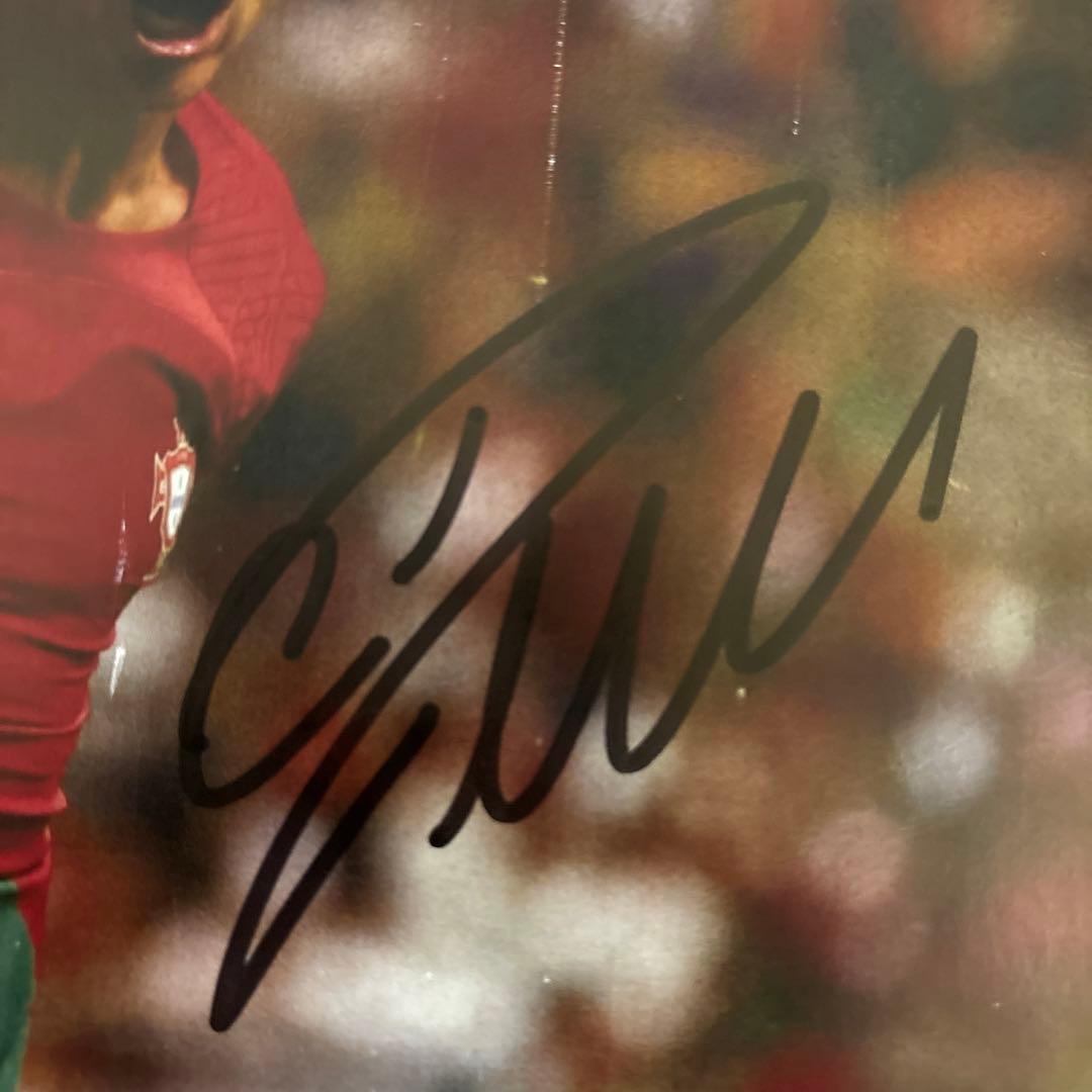 クリスティアーノ・ロナウド選手 直筆サインPhoto - メルカリ