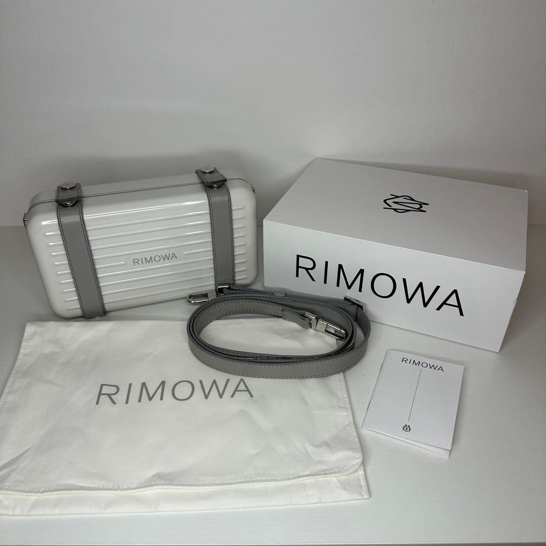 付属品フルセット RIMOWA Personal クロスボディバッグ ホワイト