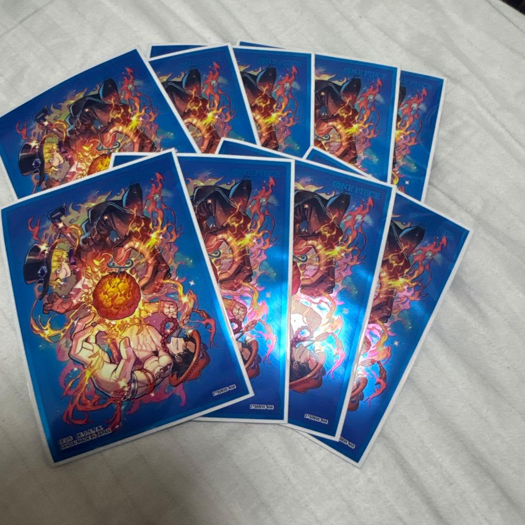 ワンピース エース サボ スリーブ 9枚 - メルカリ