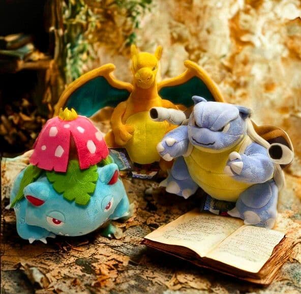 ポケモン BIG 大サイズ ぬいぐるみセット リザードン カメックス