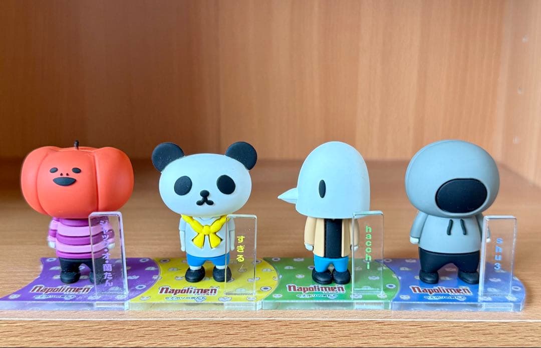 ナポリの男たち ラバーマスコット4体セット ナポリ展 - ナポリの男たち
