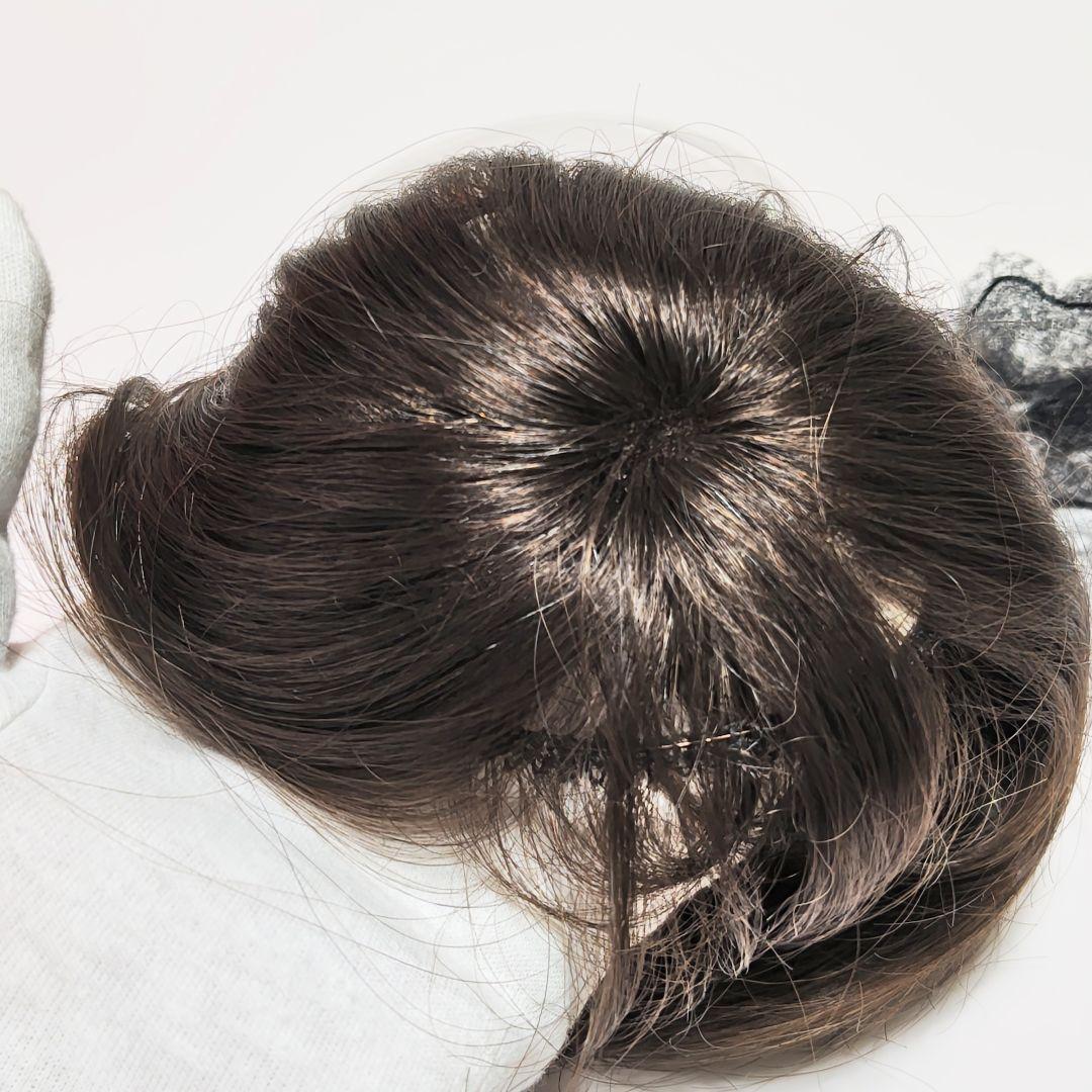 ジュリアオージェ JO エアリーウィッグ ブラウン 人毛100% トップ