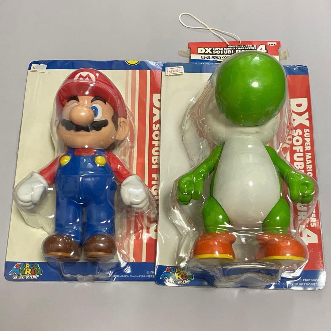 スーパーマリオDXソフビフィギュア3 マリオ スーパーマリオ ヨッシー
